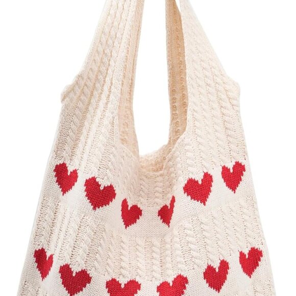 Crochet Tote Bag Soft Knit Large Capacity Summer Beach Travel Women - Picture 1 of 6